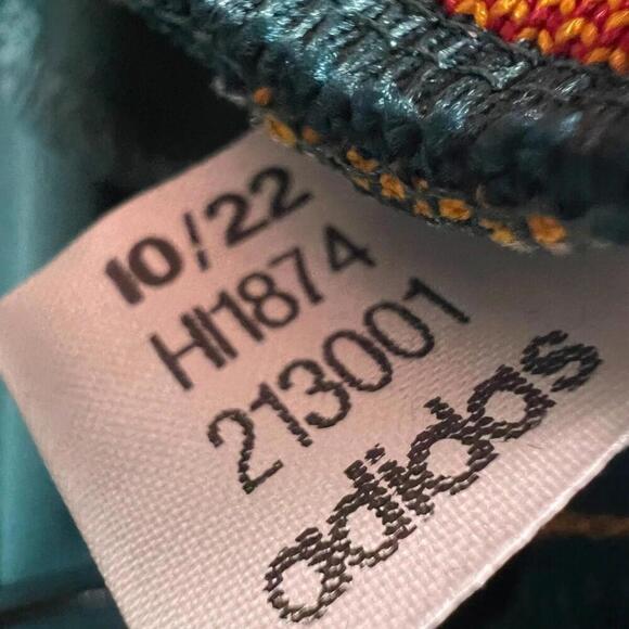 Adidas LA Galaxy 2024 Away Jersey Men's L Green Yellow Slim Fit Herbalife MLS - Picture 5 of 7